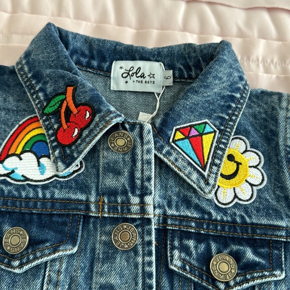 Lola and the boys denim jacket - Picture 5 of 7
